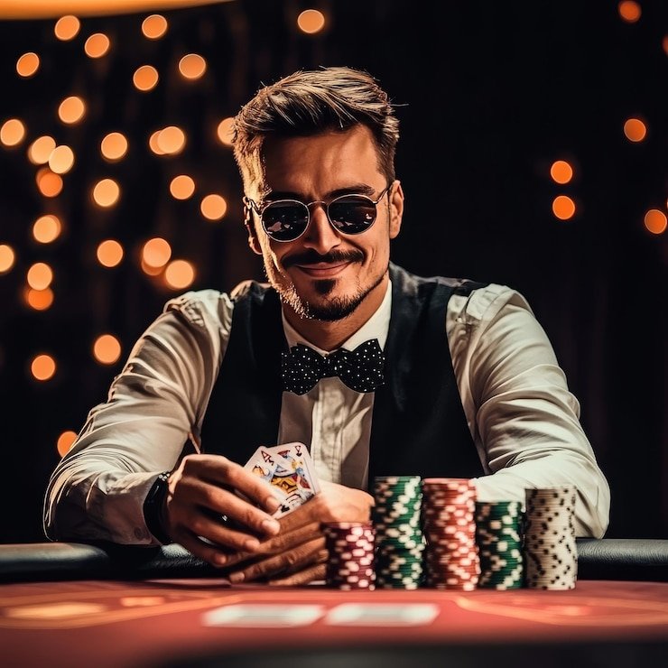 Layar VIP Roulette agen 5000 menampilkan meja langsung dengan dealer profesional